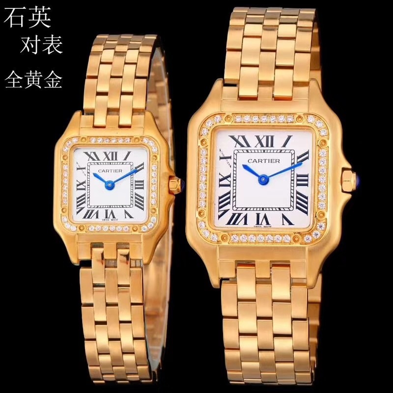 Women's  Quartz Watch Chronograph 904L Stainless Steel 27*8mm; 23*7mm- CT 6