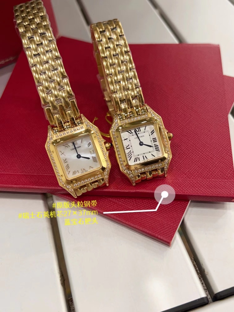 Women's  Quartz Watch Chronograph 904L Stainless Steel 27mm- CT 63