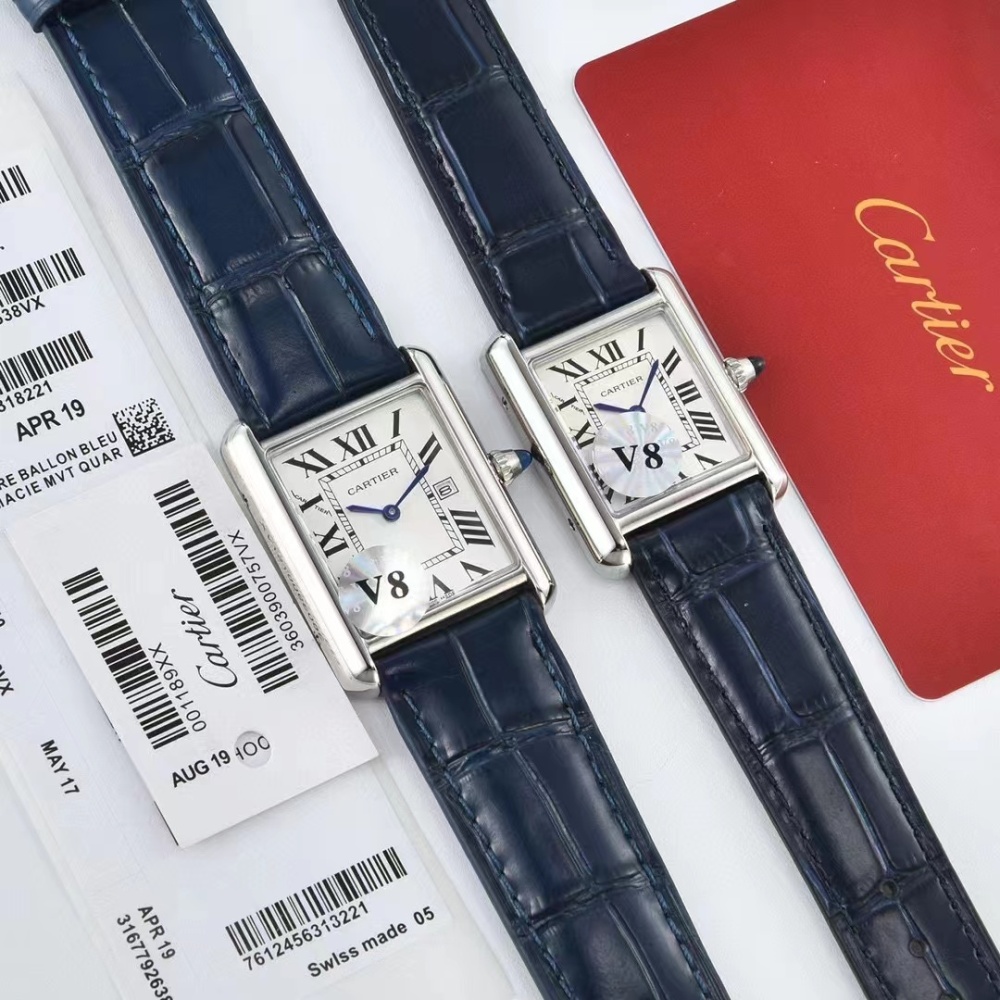 Couple Quartz Watch - 904L Stainless Steel -27*33 mm     24*31mm - CT  52
