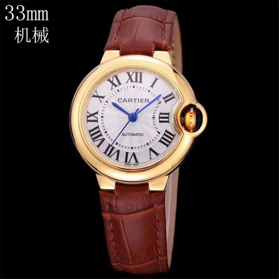 Women's Automatic Mechanical Watch 904L Stainless Steel 36-33 mm-CT 18