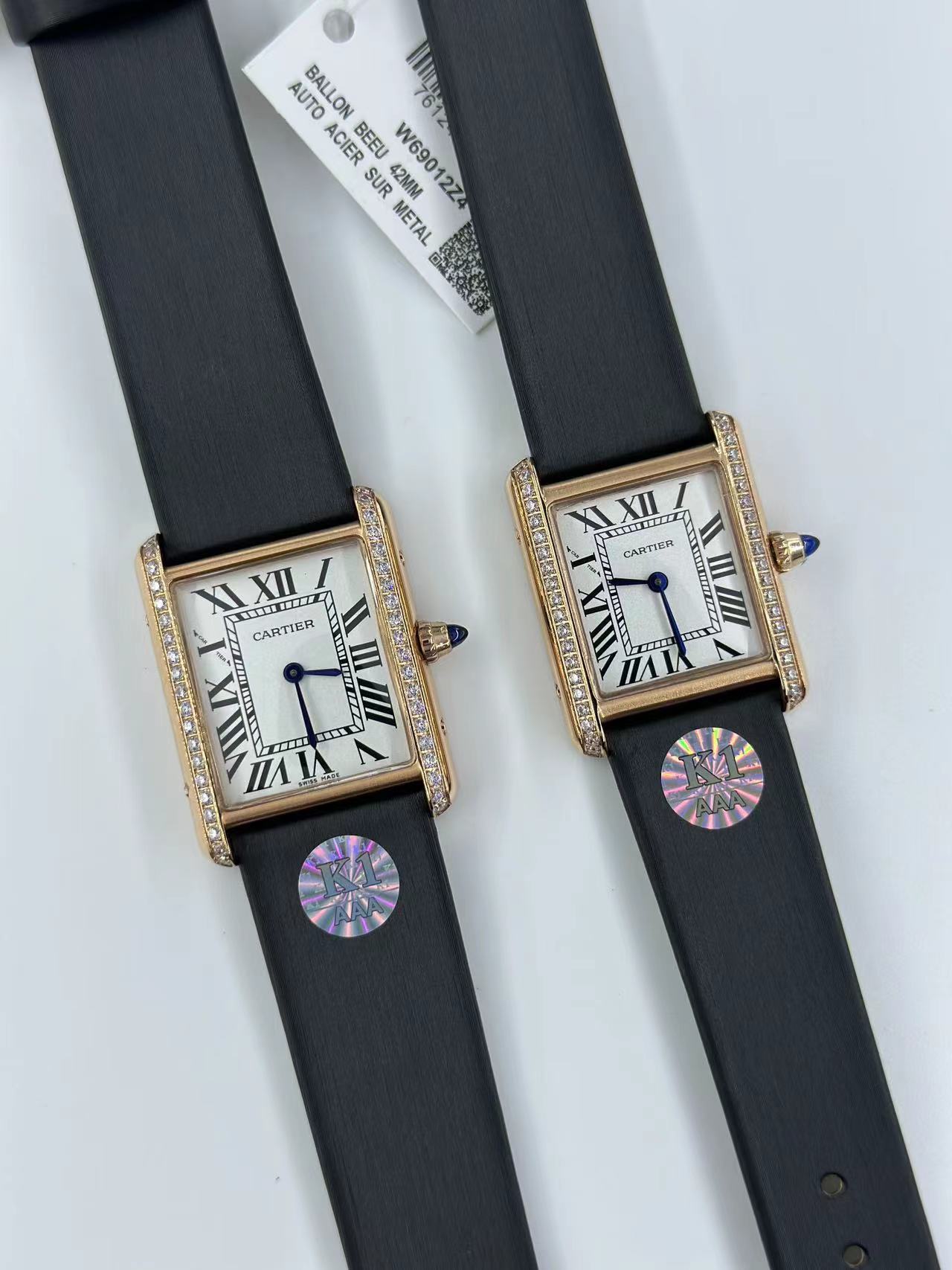 Women's  Quartz Watch Chronograph 904L Stainless Steel 27*33 mm     ,24*31mm mm- CT 97