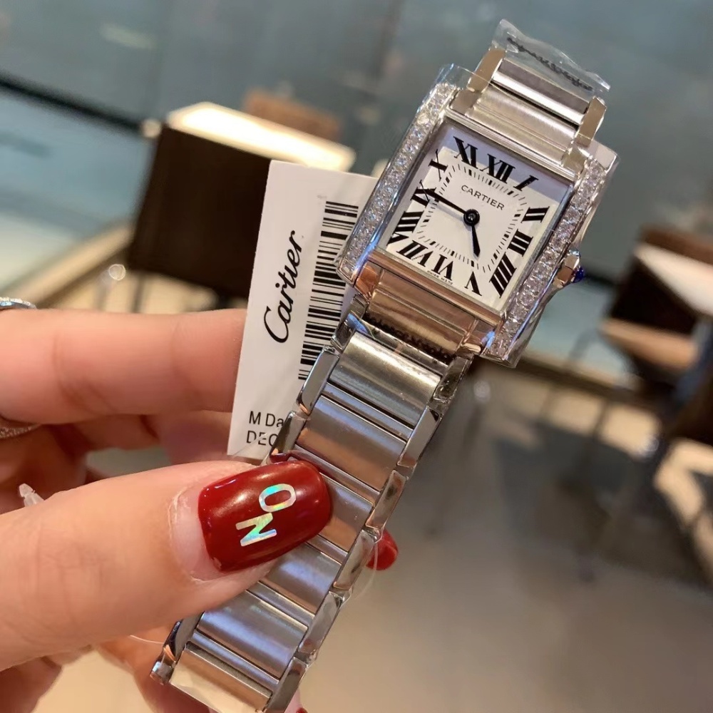 Women's  Quartz Watch Chronograph 904L Stainless Steel 26x20 mm，30x25mm,36x28mm- CT 44
