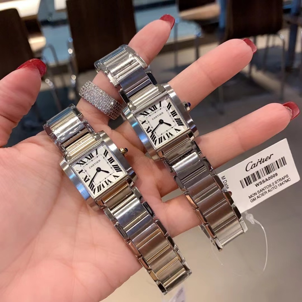 Women's  Quartz Watch Chronograph 904L Stainless Steel 26x20 mm，30x25mm,36x28mm- CT 44
