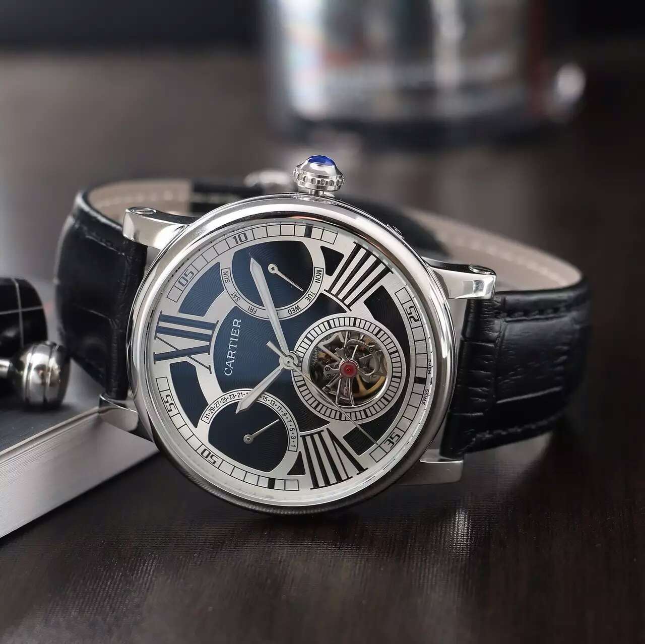 Men's Automatic Mechanical Watch 904L Stainless Steel 43 mm- CT 90