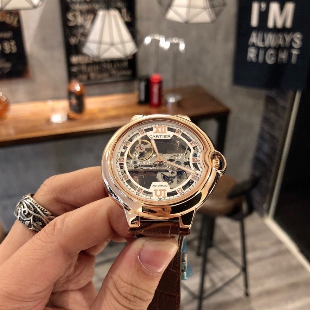 Men's Automatic Mechanical Watch 904L Stainless Steel 44*12mm - CT 83