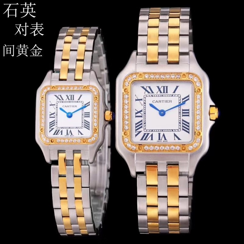 Women's  Quartz Watch Chronograph 904L Stainless Steel 27*8mm; 23*7mm- CT 6