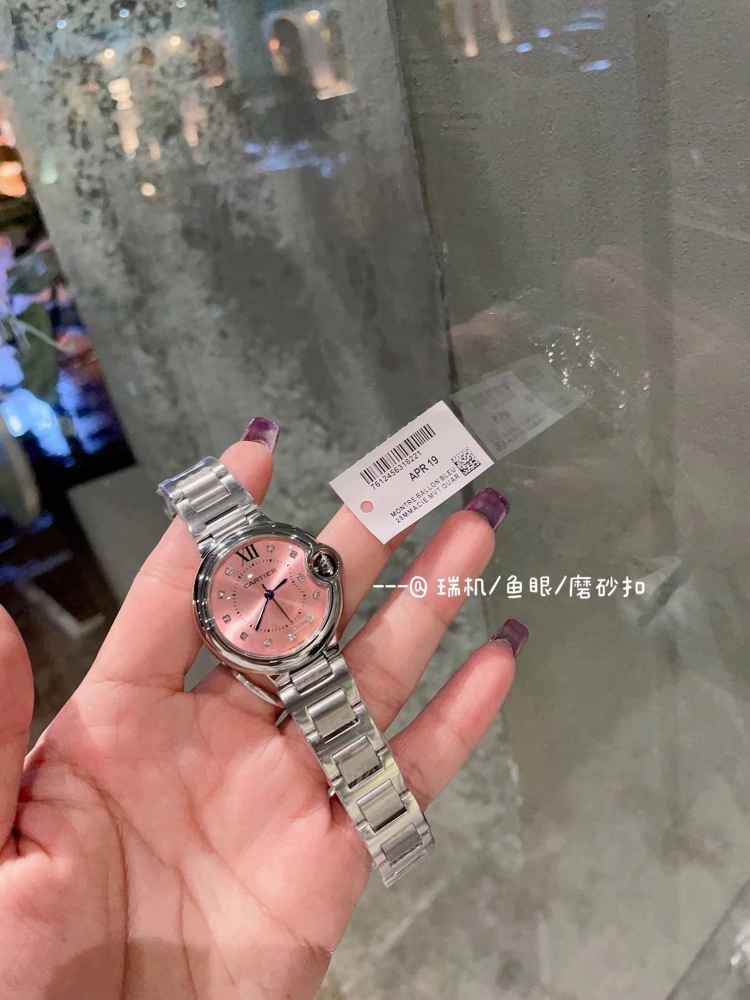 Women's  Quartz Watch Chronograph 904L Stainless Steel 33mm- CT 56