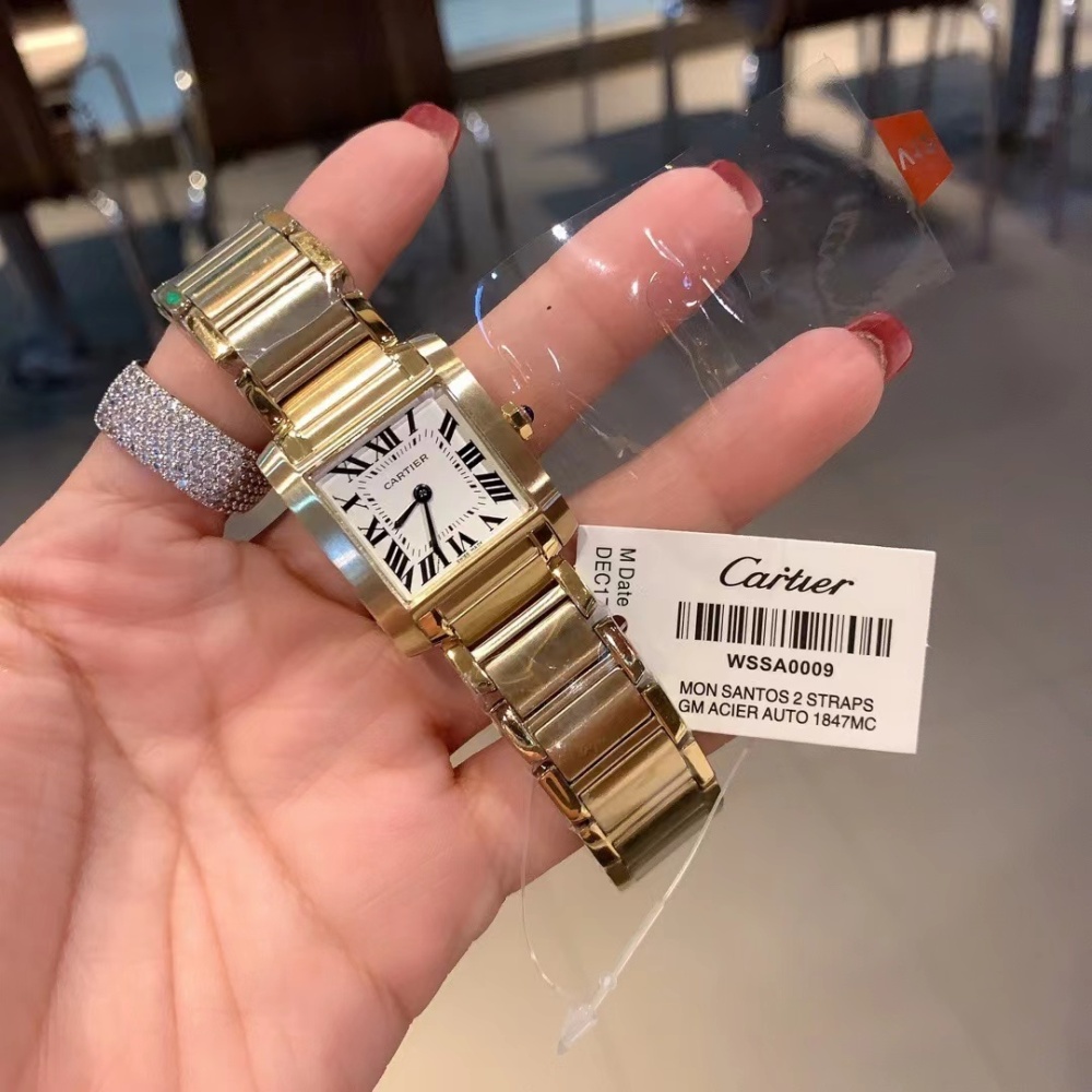 Women's  Quartz Watch Chronograph 904L Stainless Steel 26x20 mm，30x25mm,36x28mm- CT 44