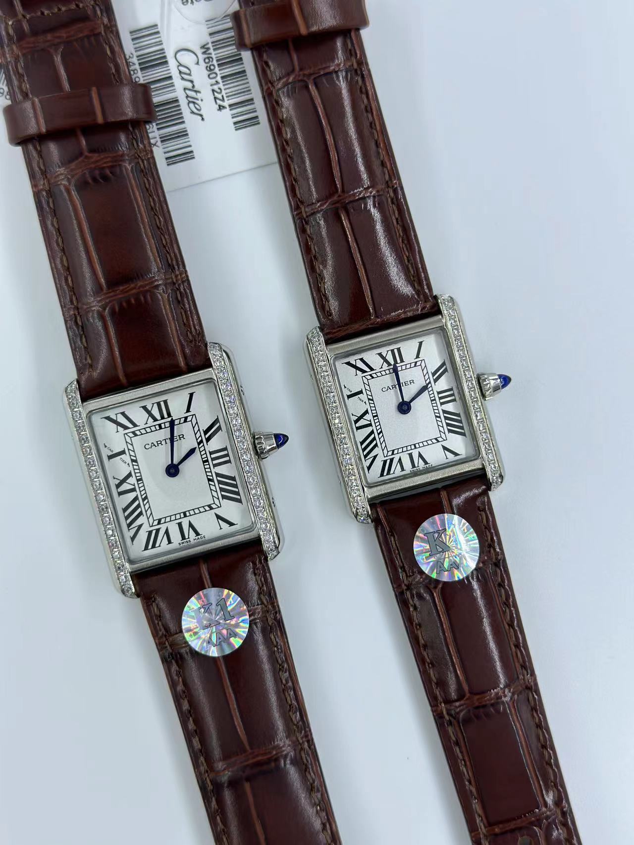 Women's  Quartz Watch Chronograph 904L Stainless Steel 27*33 mm     ,24*31mm mm- CT 97