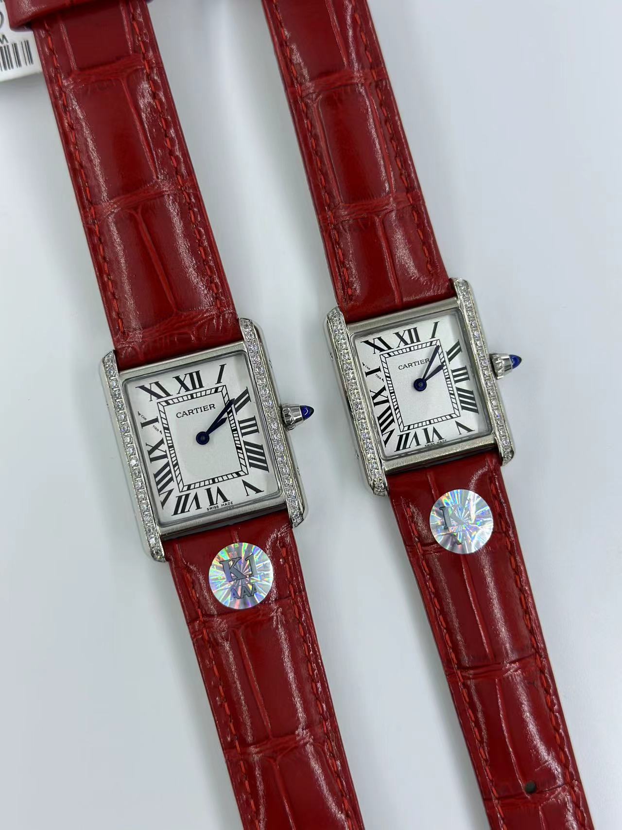 Women's  Quartz Watch Chronograph 904L Stainless Steel 27*33 mm     ,24*31mm mm- CT 97