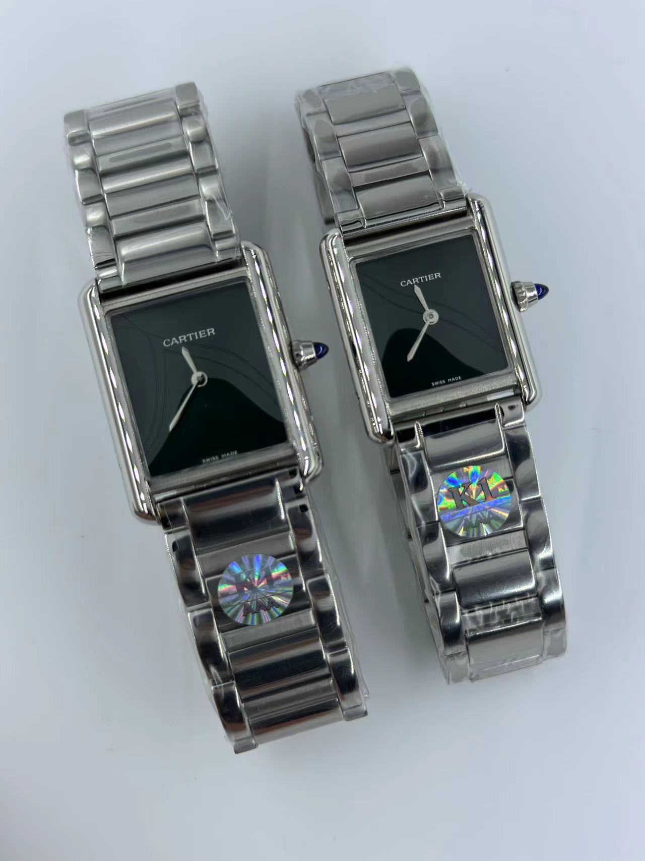 Women's  Quartz Watch Chronograph 904L Stainless Steel 27*33 mm     ,24*31mm mm- CT 98