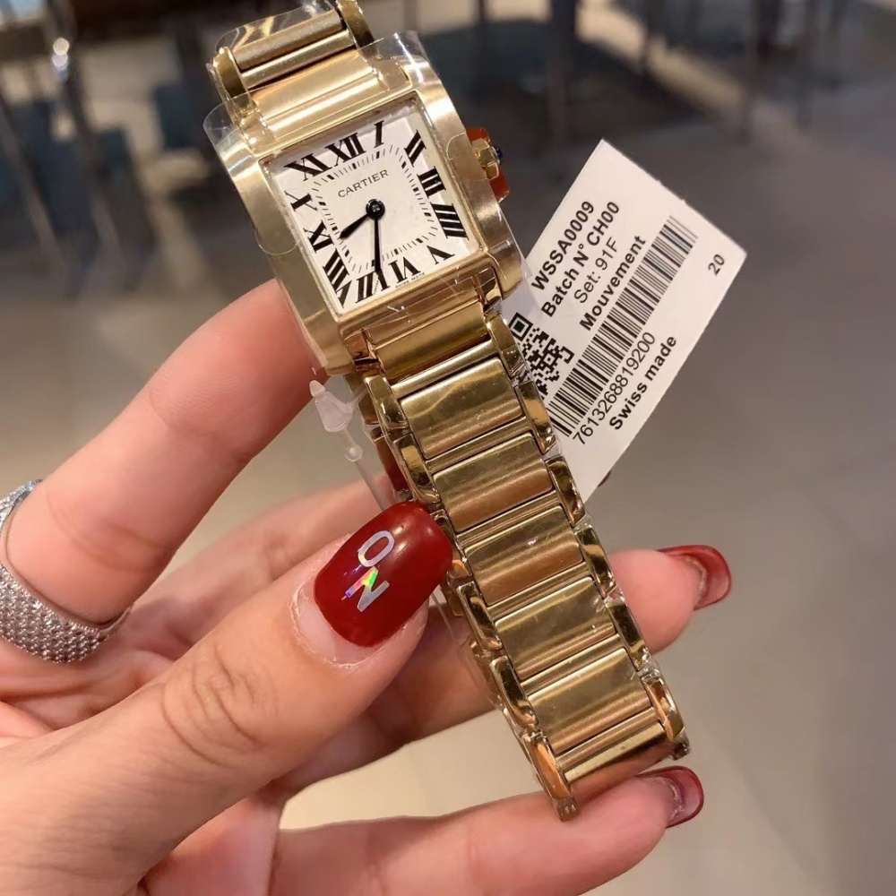 Women's  Quartz Watch Chronograph 904L Stainless Steel 26x20 mm，30x25mm,36x28mm- CT 44