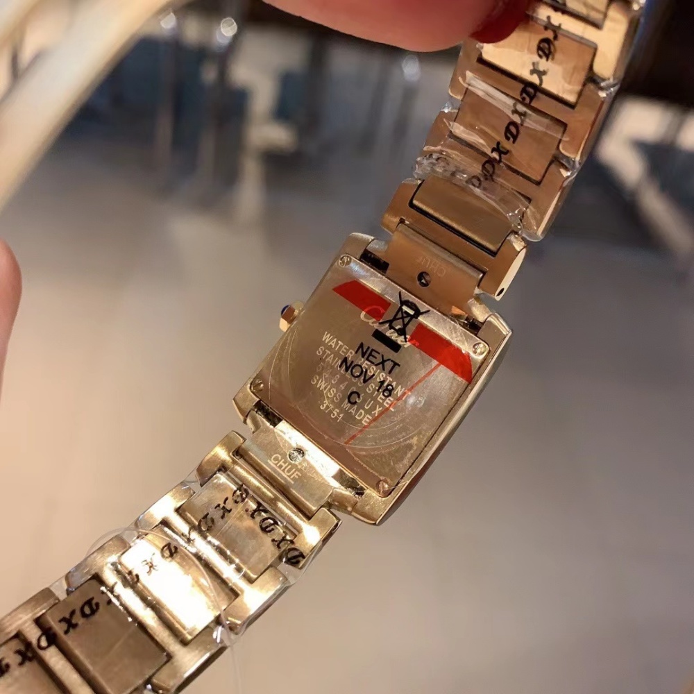 Women's  Quartz Watch Chronograph 904L Stainless Steel 26x20 mm，30x25mm,36x28mm- CT 44