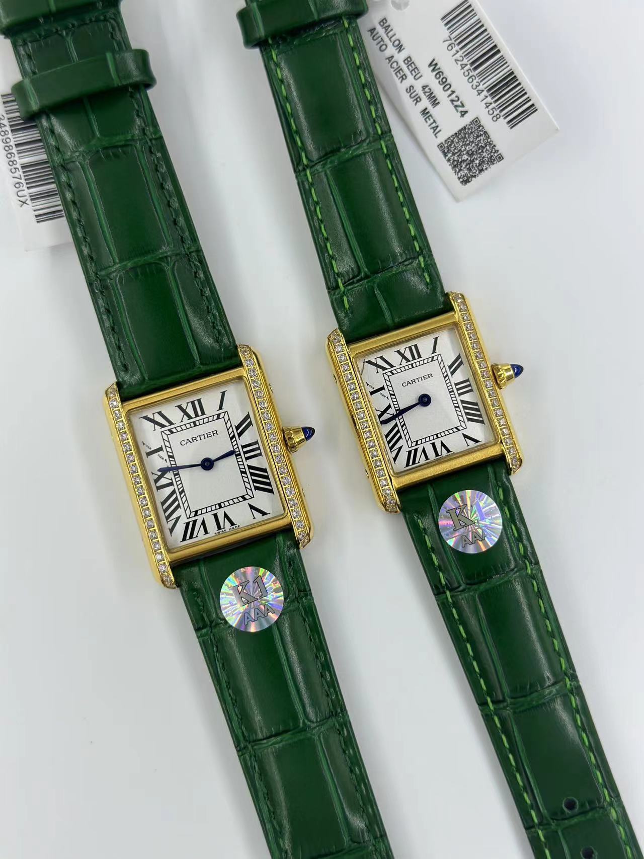 Women's  Quartz Watch Chronograph 904L Stainless Steel 27*33 mm     ,24*31mm mm- CT 97