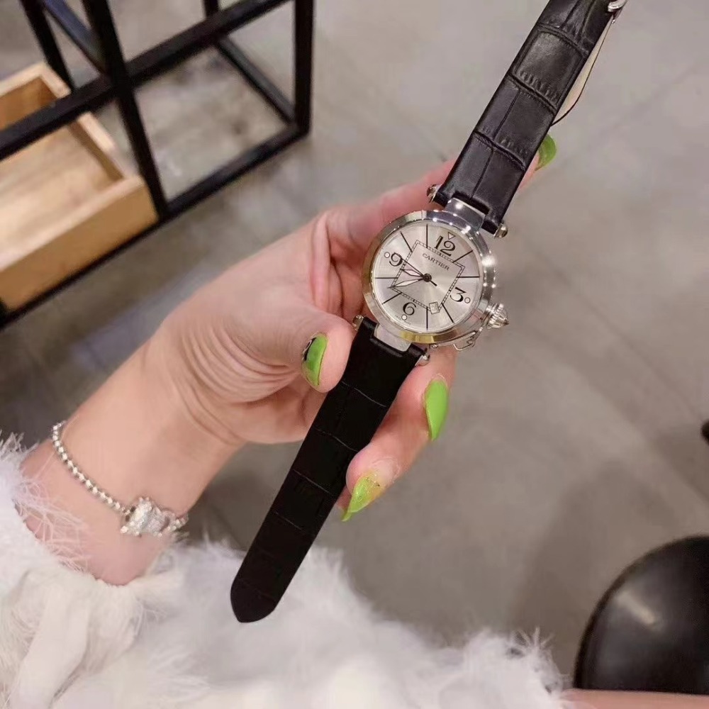 Women's  Quartz Watch Chronograph 904L Stainless Steel 35mm- CT 72