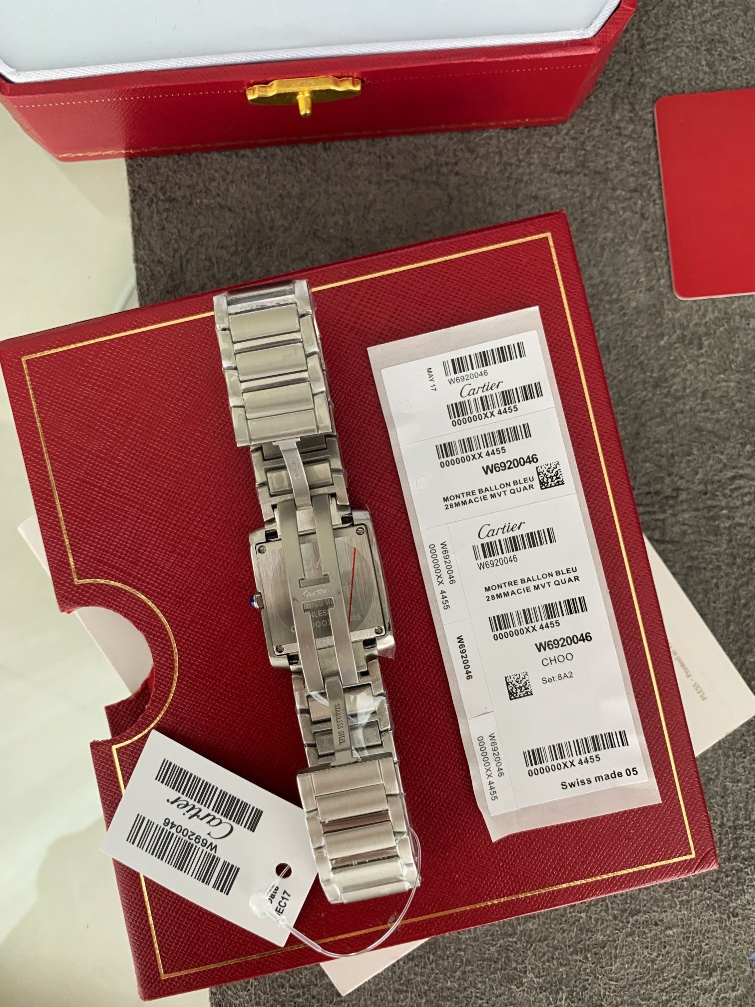Women's  Quartz Watch Chronograph 904L Stainless Steel 30.5x36.7mm,27x32,mm21.2x25.7mm- CT 60