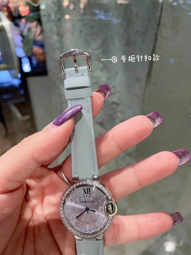 Women's  Quartz Watch Chronograph 904L Stainless Steel 33mm- CT 55