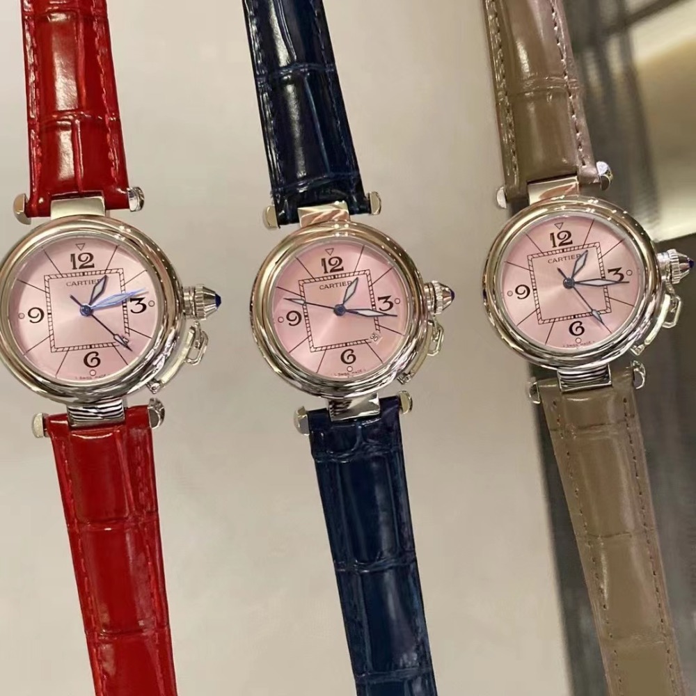 Women's  Quartz Watch Chronograph 904L Stainless Steel 35mm- CT 23