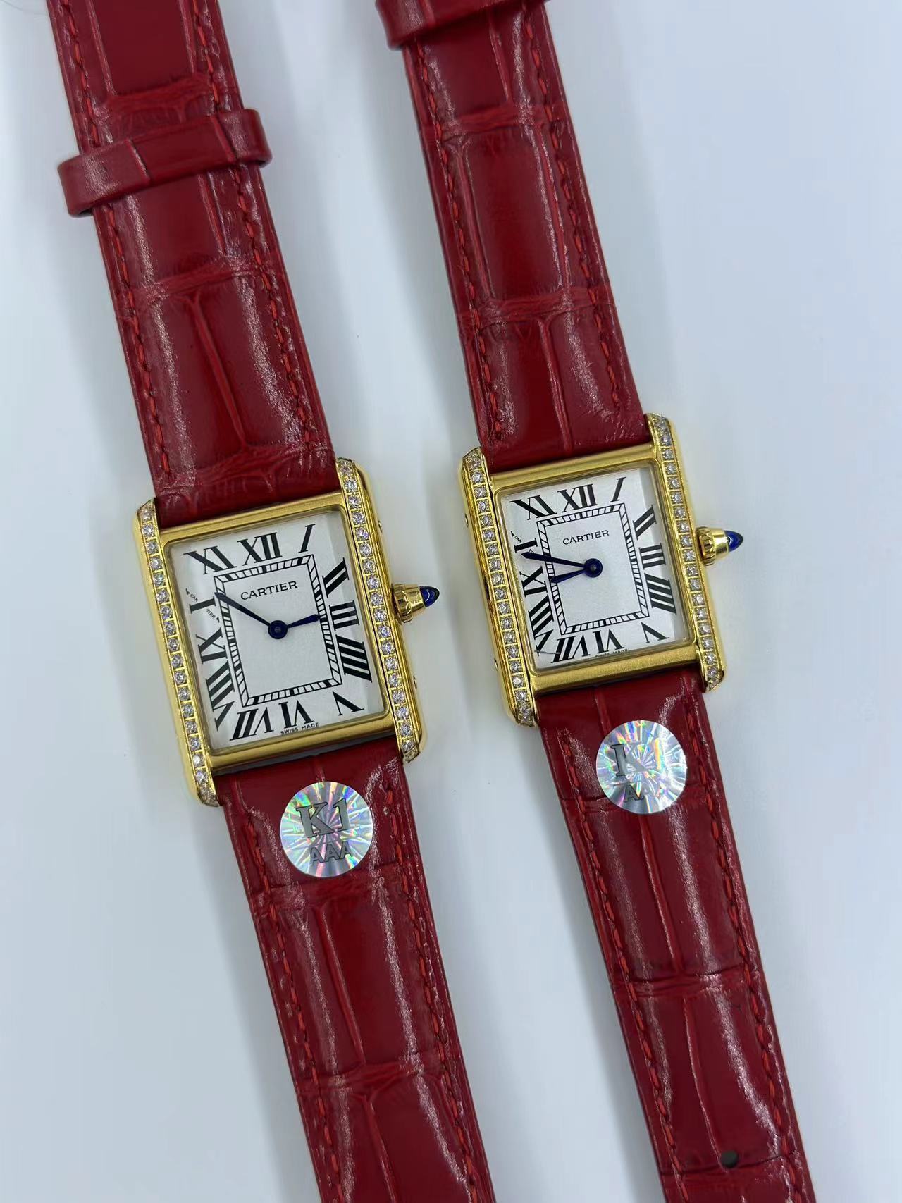 Women's  Quartz Watch Chronograph 904L Stainless Steel 27*33 mm     ,24*31mm mm- CT 97