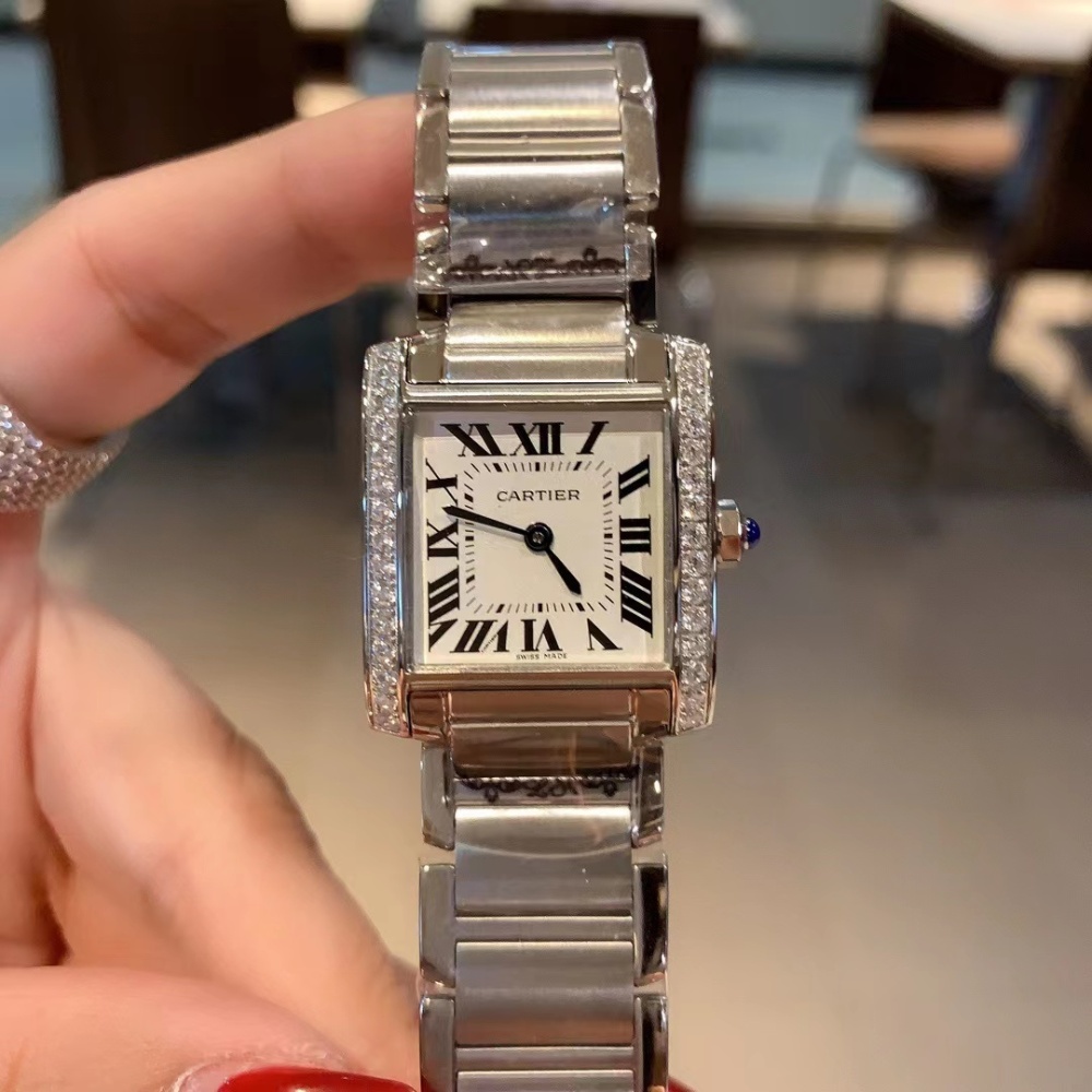 Women's  Quartz Watch Chronograph 904L Stainless Steel 26x20 mm，30x25mm,36x28mm- CT 44