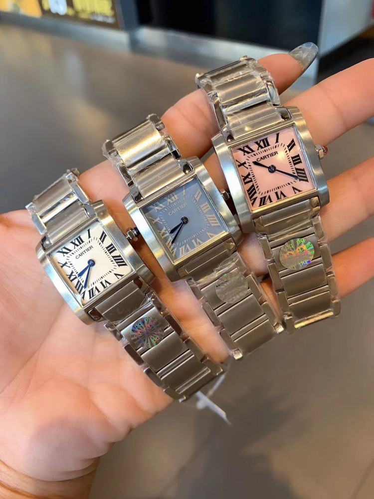 Women's  Quartz Watch Chronograph 904L Stainless Steel 26x20 mm，30x25mm,36x28mm- CT 44