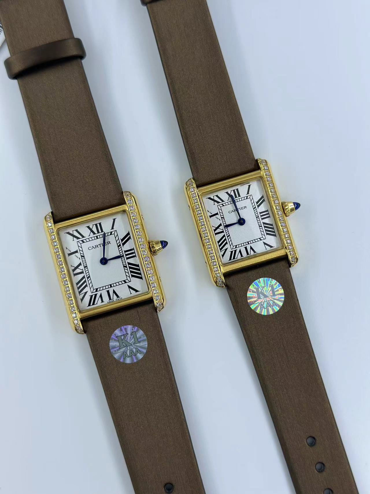 Women's  Quartz Watch Chronograph 904L Stainless Steel 27*33 mm     ,24*31mm mm- CT 97