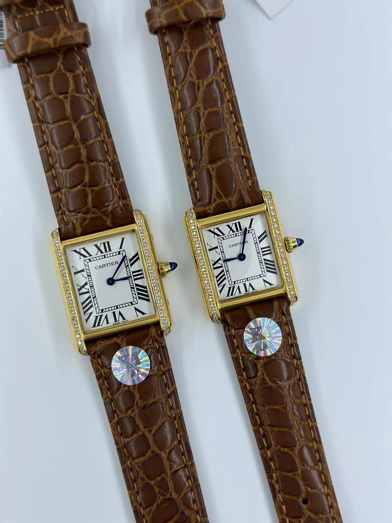 Women's  Quartz Watch Chronograph 904L Stainless Steel 27*33 mm     ,24*31mm mm- CT 97