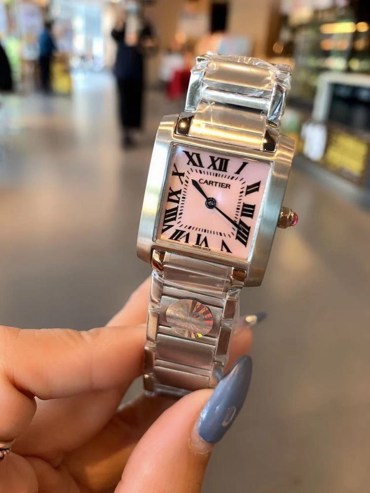 Women's  Quartz Watch Chronograph 904L Stainless Steel 26x20 mm，30x25mm,36x28mm- CT 44