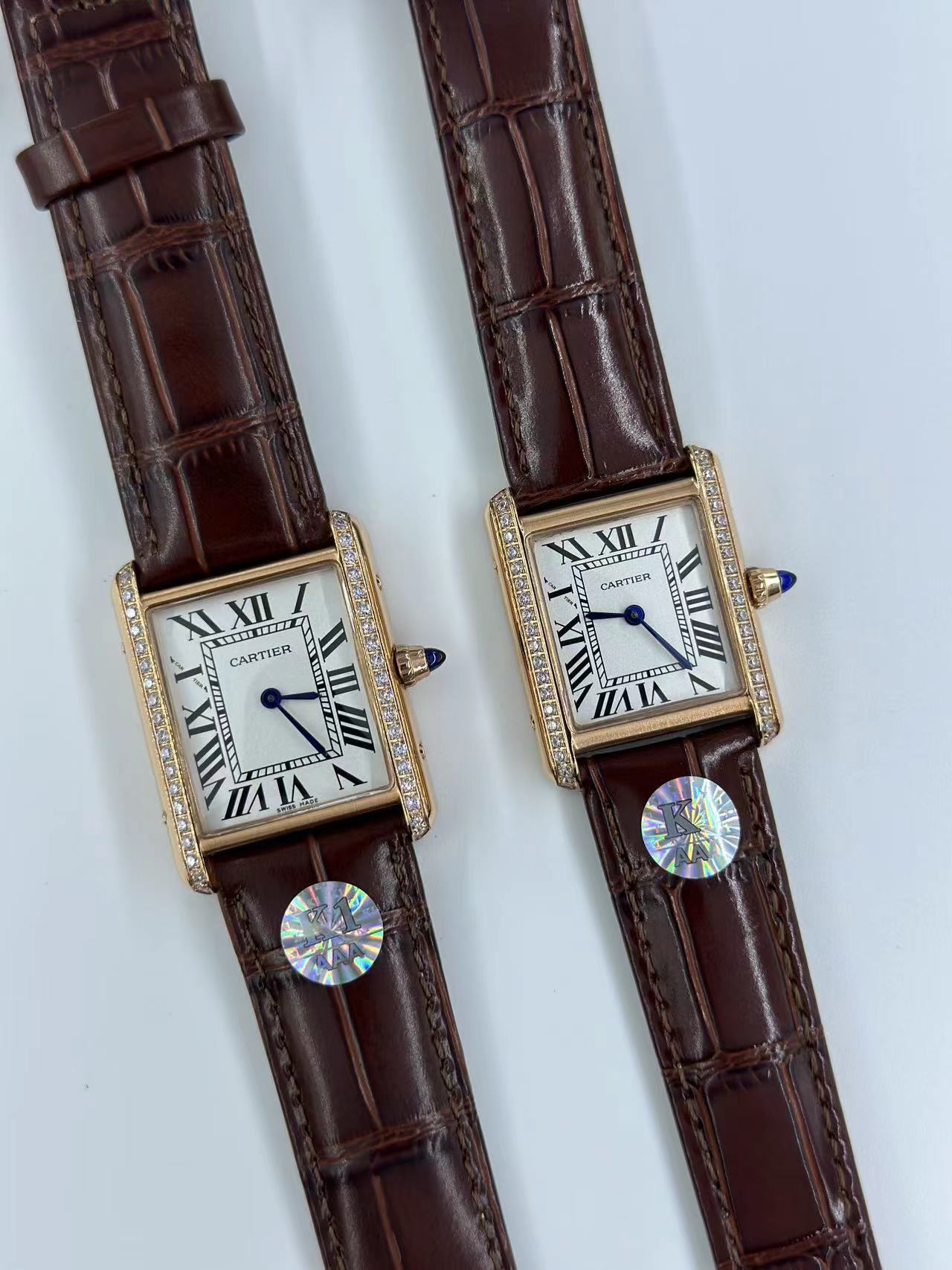 Women's  Quartz Watch Chronograph 904L Stainless Steel 27*33 mm     ,24*31mm mm- CT 97