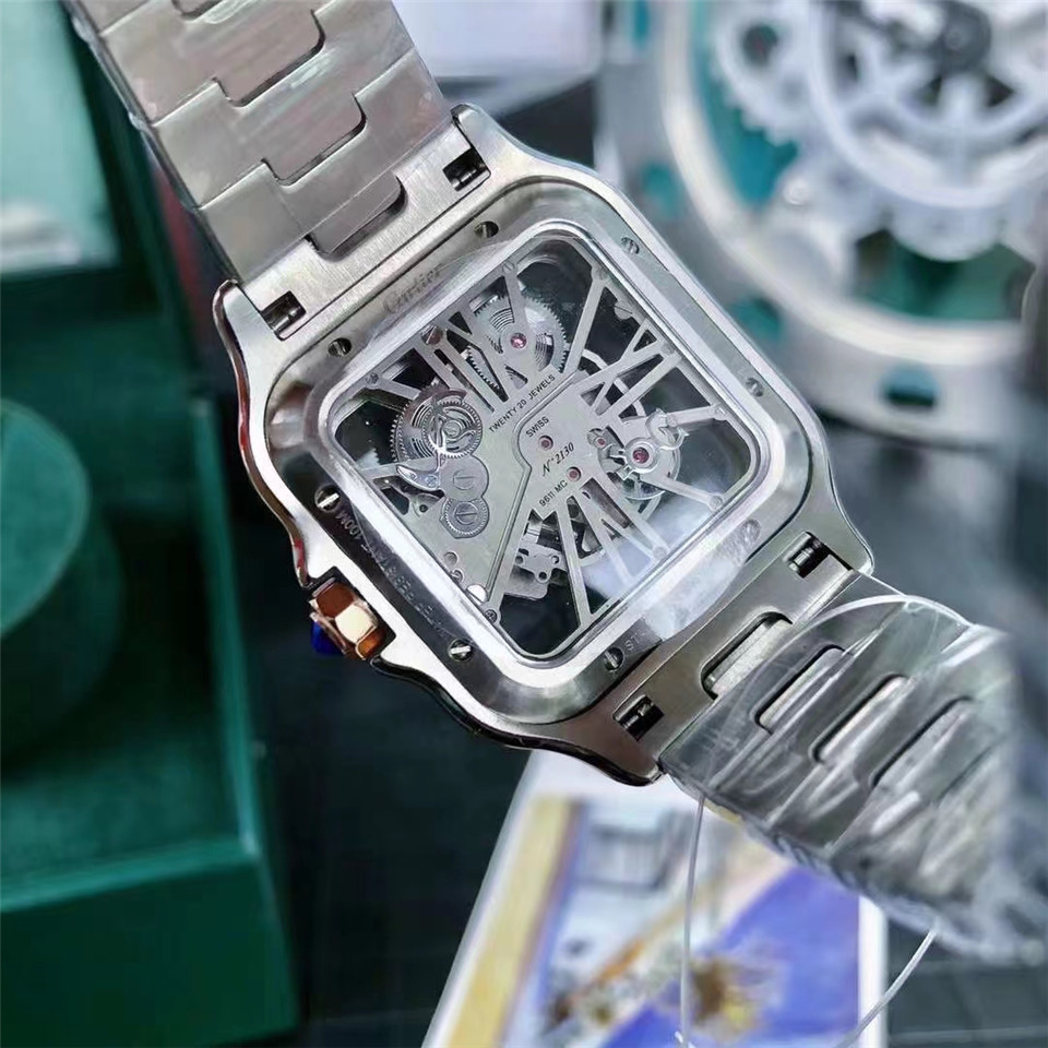 Men's Quartz Watch Chronograph 904L Stainless Steel 38 mm- CT40