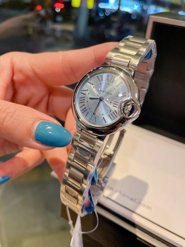 Women's  Quartz Watch Chronograph 904L Stainless Steel 33mm- CT 36