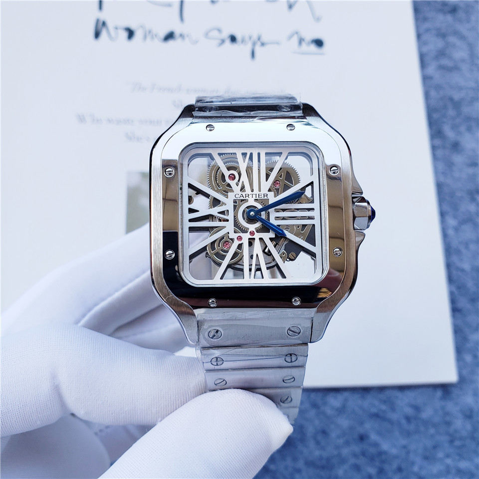 Men's Quartz Watch Chronograph 904L Stainless Steel 38 mm- CT 32