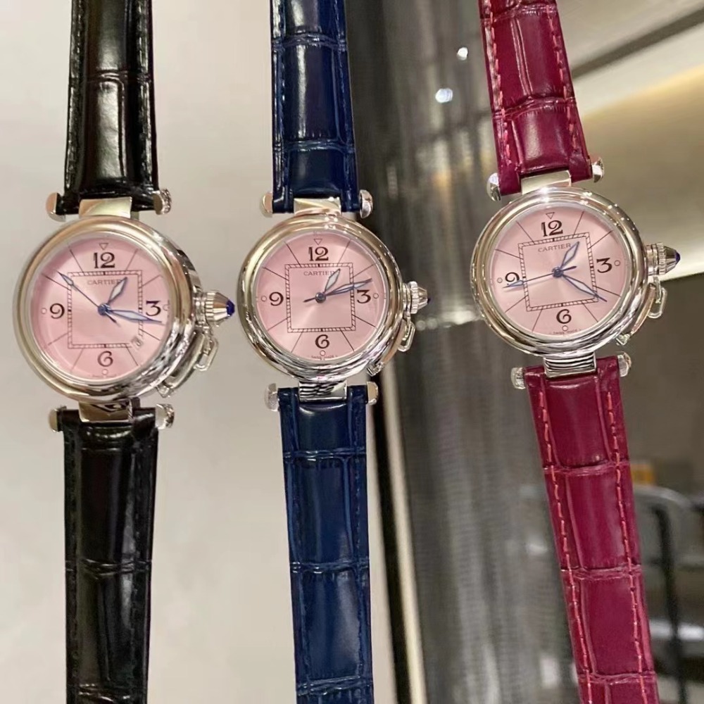 Women's  Quartz Watch Chronograph 904L Stainless Steel 35mm- CT 23