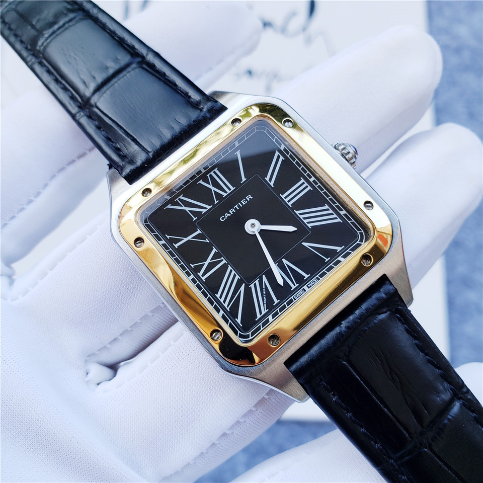 Couple Quartz Chronograph Watch 904L Stainless Steel 32*43mm   28*38mm - CT16