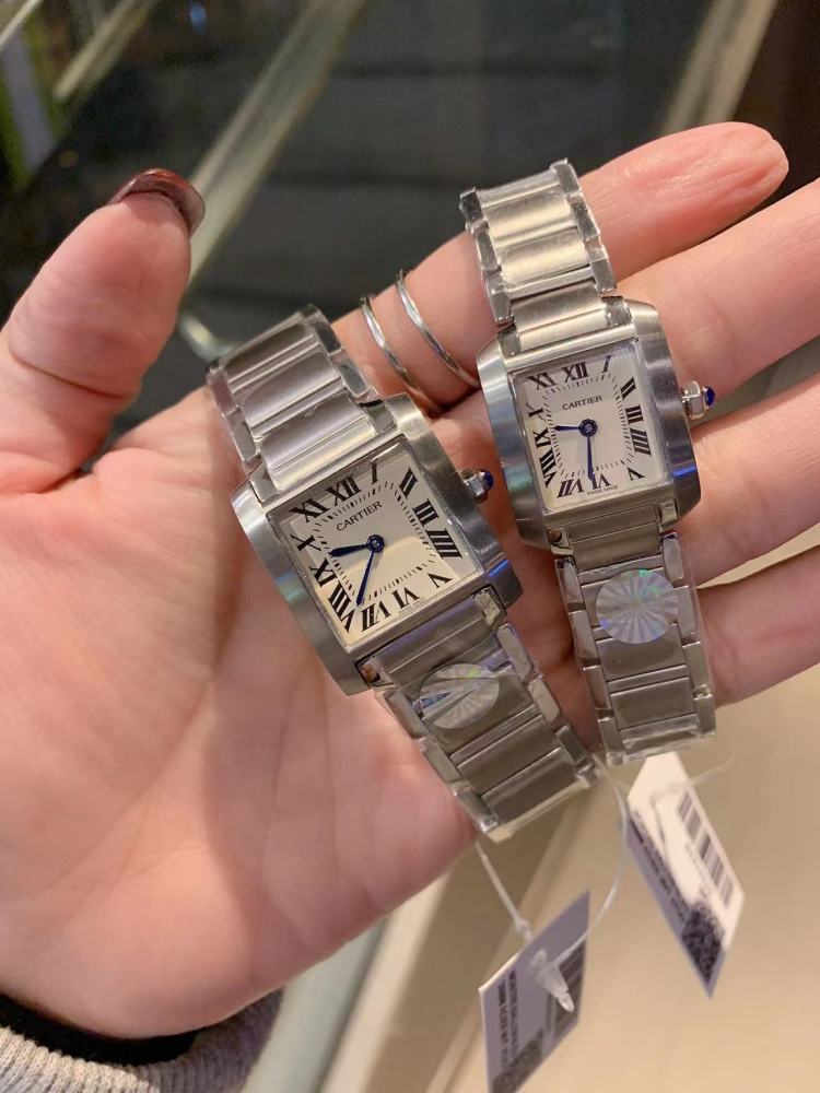 Women's  Quartz Watch Chronograph 904L Stainless Steel 26x20 mm，30x25mm,36x28mm- CT 44