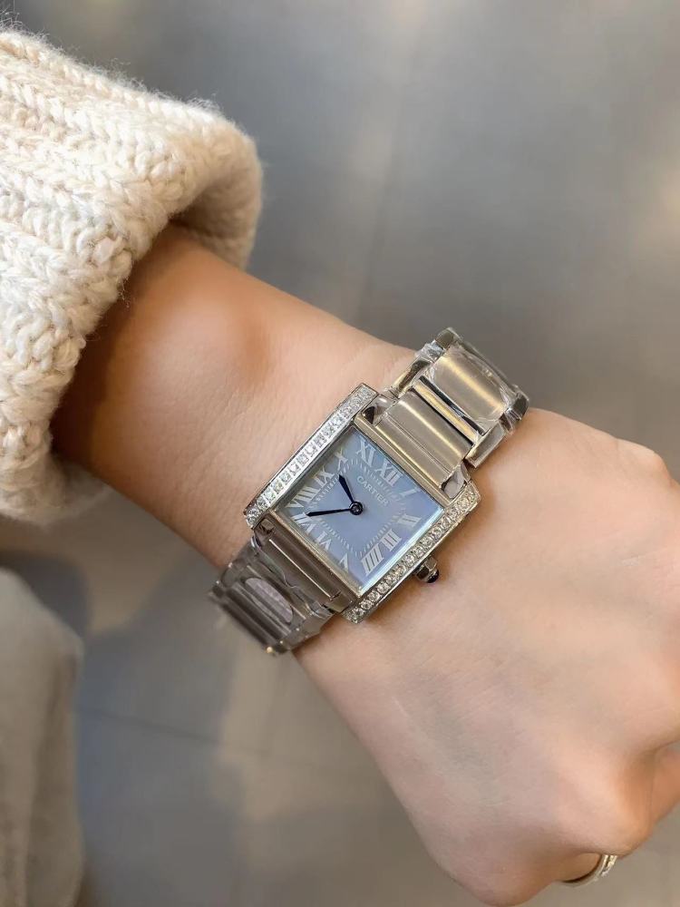 Women's  Quartz Watch Chronograph 904L Stainless Steel 26x20 mm，30x25mm,36x28mm- CT 44