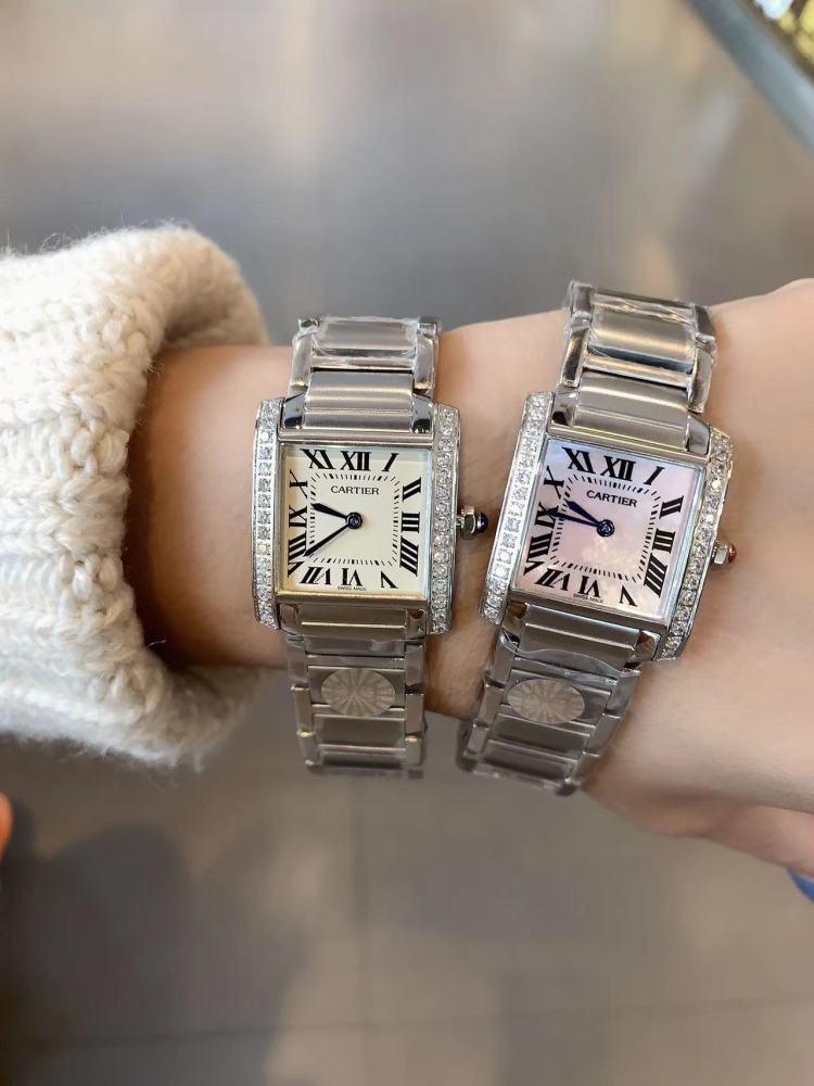 Women's  Quartz Watch Chronograph 904L Stainless Steel 26x20 mm，30x25mm,36x28mm- CT 44