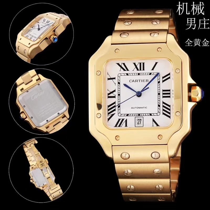 Men's Automatic Mechanical Watch 904L Stainless Steel 39-34mm - CT 7