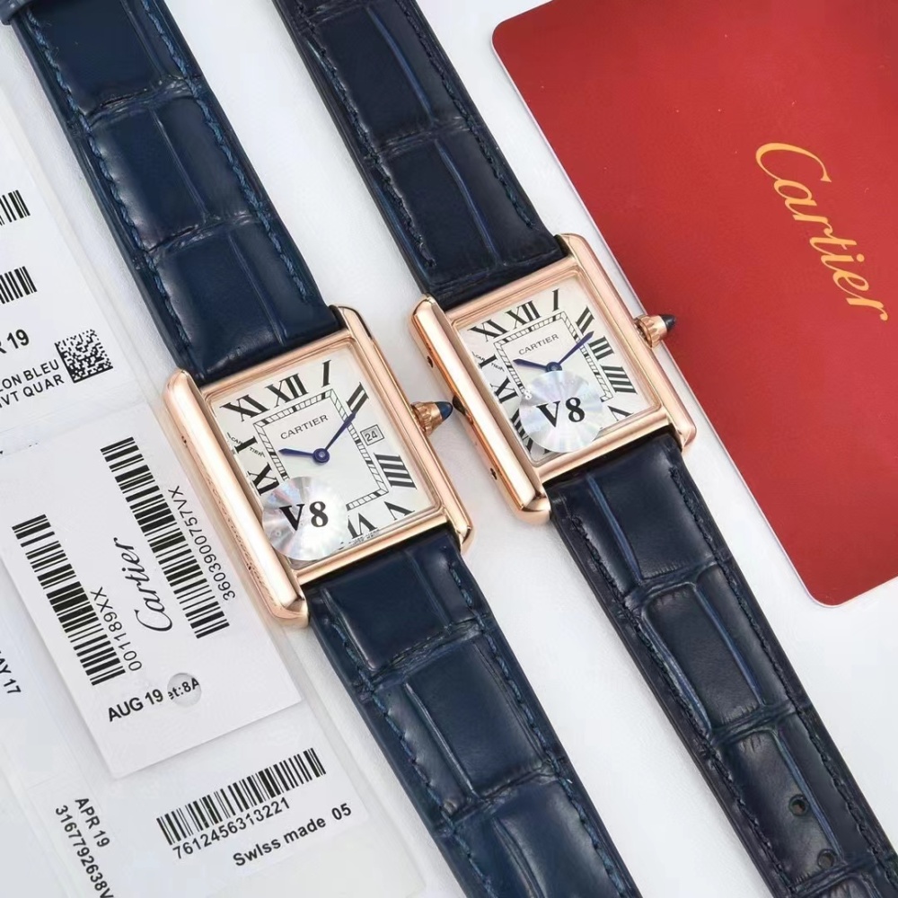 Couple Quartz Watch - 904L Stainless Steel -27*33 mm     24*31mm - CT  52