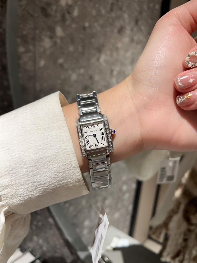 Women's  Quartz Watch Chronograph 904L Stainless Steel 26x20 mm，30x25mm,36x28mm- CT 44