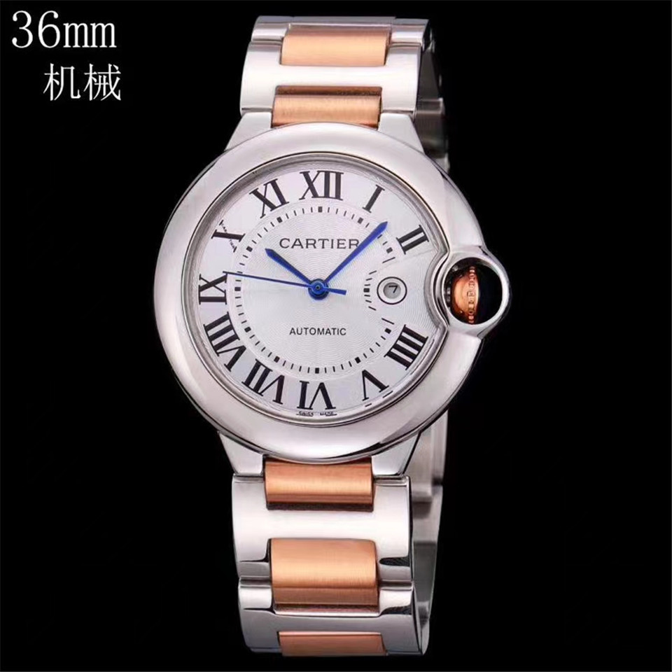 Women's Automatic Mechanical Watch 904L Stainless Steel 36-33 mm-CT 18