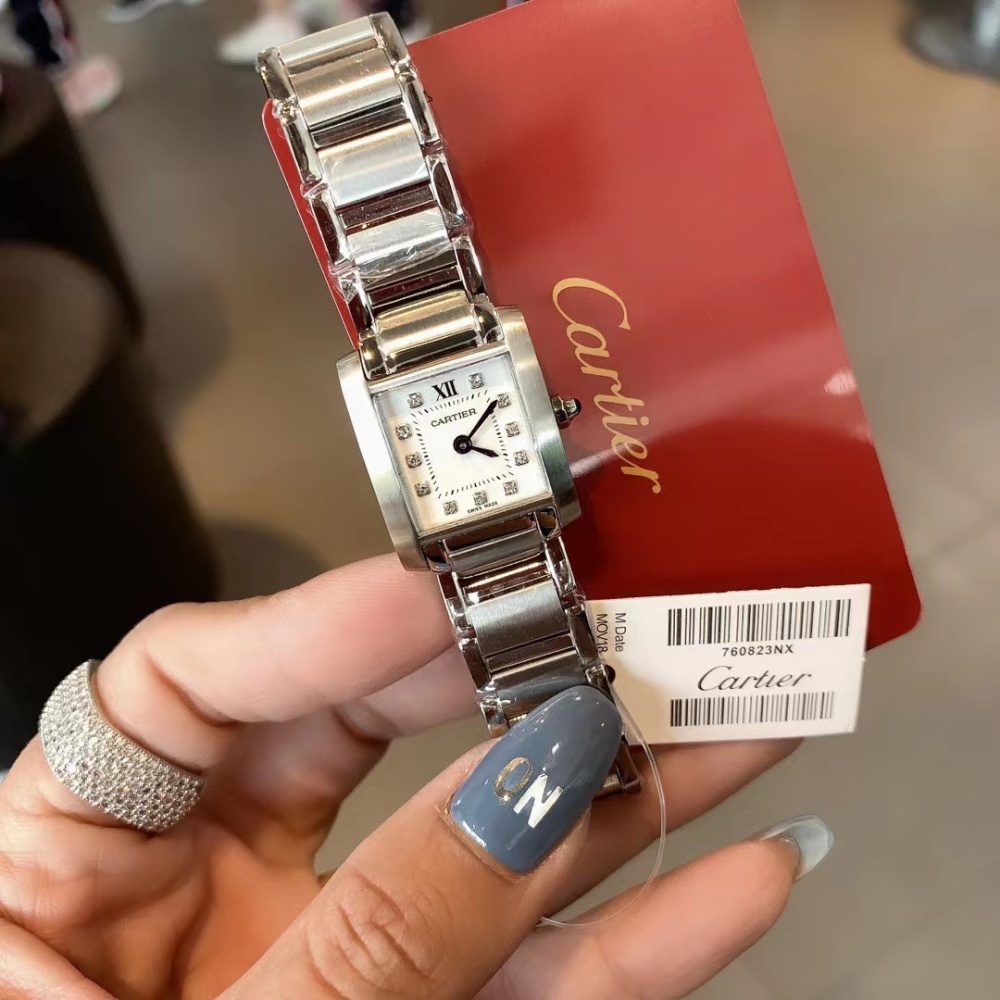 Women's  Quartz Watch Chronograph 904L Stainless Steel 26x20 mm，30x25mm,36x28mm- CT 44