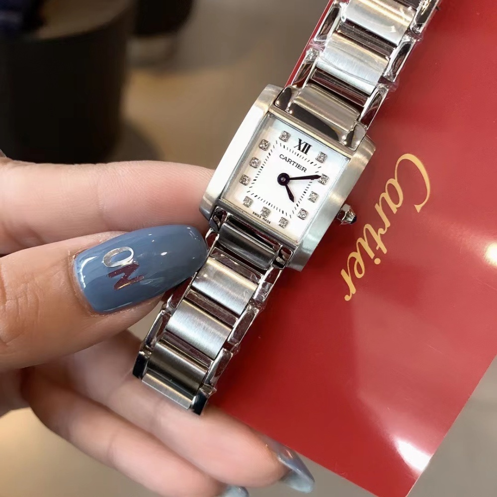 Women's  Quartz Watch Chronograph 904L Stainless Steel 26x20 mm，30x25mm,36x28mm- CT 44