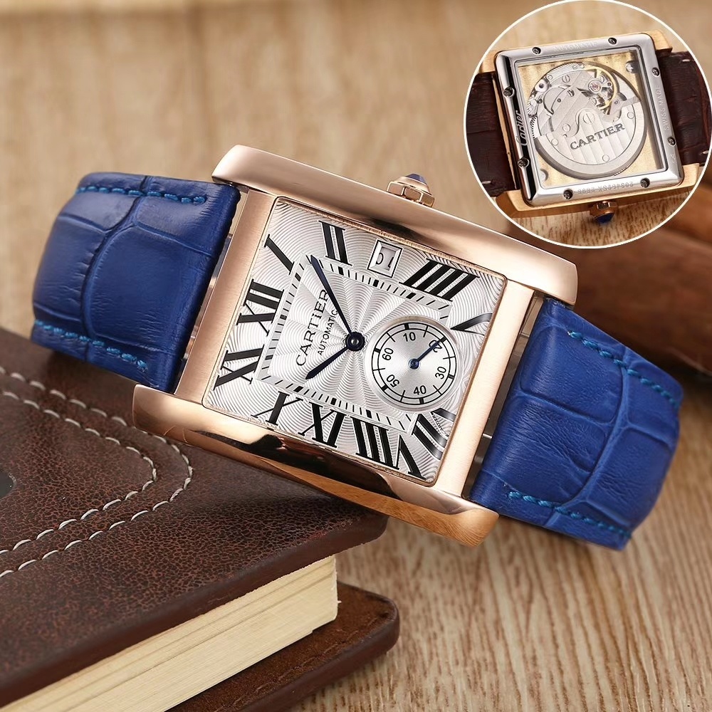 Men's Automatic Mechanical Watch 904L Stainless Steel 34*44*12mm - CT 8