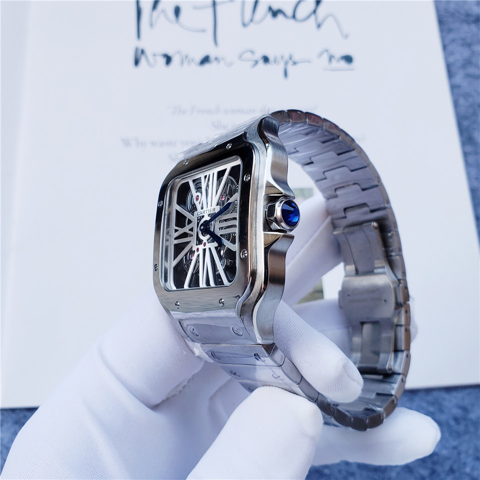 Men's Quartz Watch Chronograph 904L Stainless Steel 38 mm- CT 32