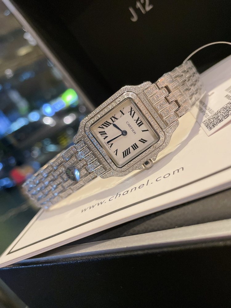 Women's  Quartz Watch Chronograph 904L Stainless Steel 22mm 27mm,- CT 24