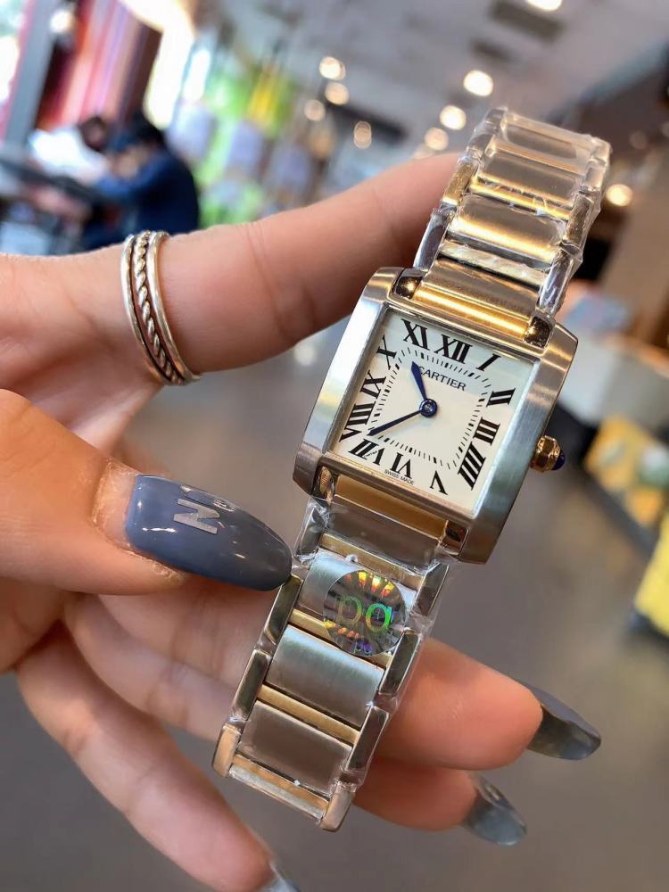 Women's  Quartz Watch Chronograph 904L Stainless Steel 26x20 mm，30x25mm,36x28mm- CT 44
