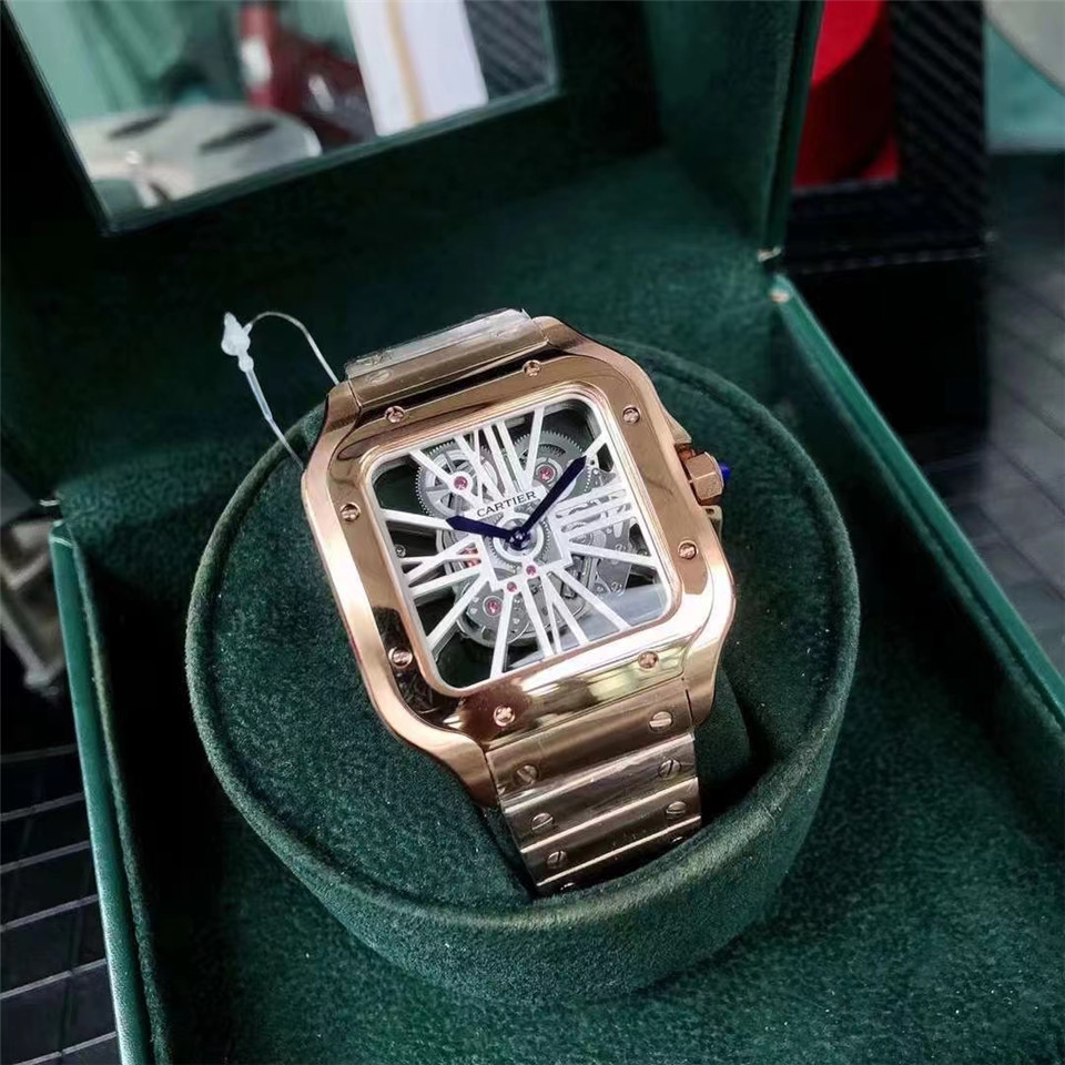 Men's Quartz Watch Chronograph 904L Stainless Steel 38 mm- CT40