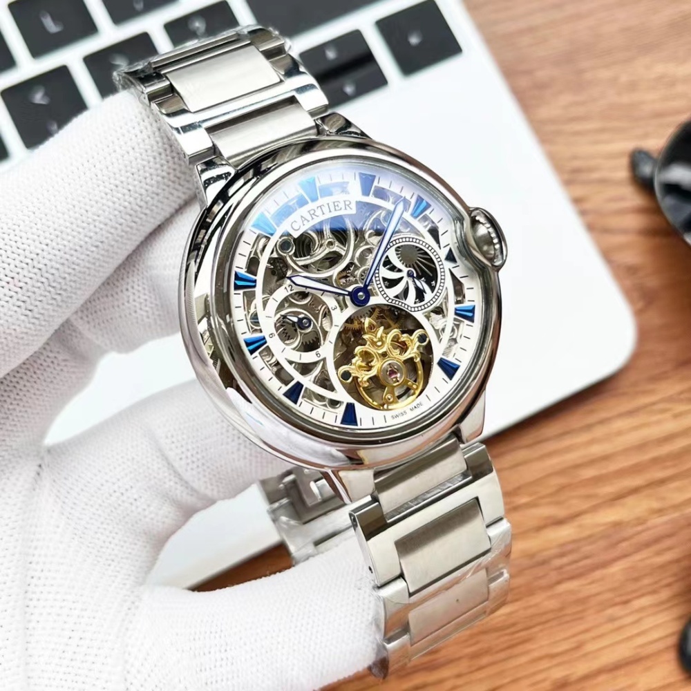 Men's Automatic Mechanical Watch 904L Stainless Steel 44 mm- CT 92