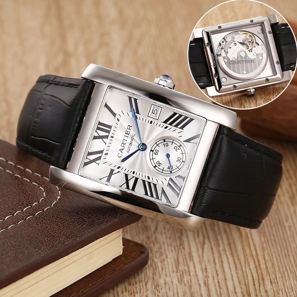Men's Automatic Mechanical Watch 904L Stainless Steel 34*44*12mm - CT 8